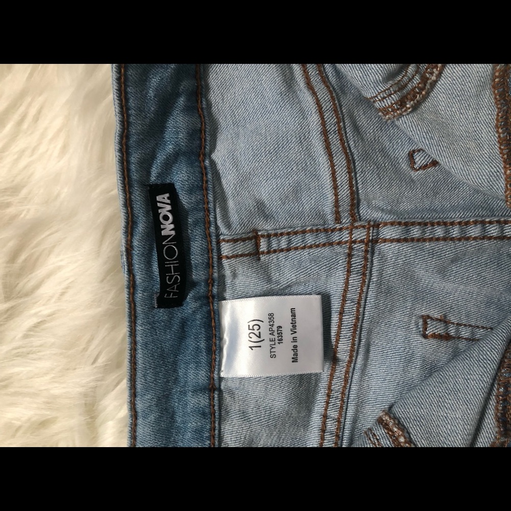 Blue Ripped Jeans - Picture 4 of 5